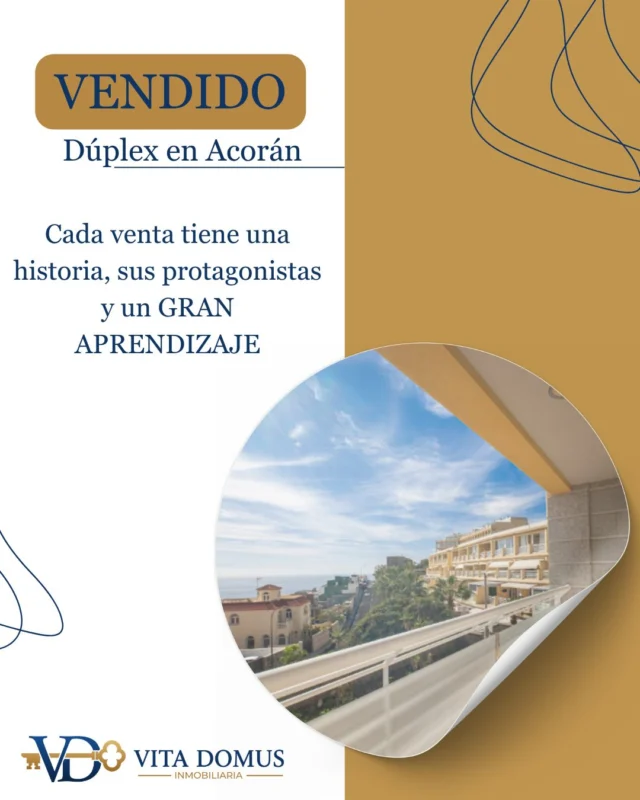 🎉 Seguimos abriendo puertas 🎉

El equipo de Vita Domus celebra una nueva venta: un precioso dúplex en la zona de Acorán que ya tiene su nueva dueña.

Nuestro agente Luis ha llevado esta operación de principio a fin, resolviendo cada duda y acompañando tanto a la compradora como a la vendedora para que todo fluyera con total tranquilidad.
*Tip para ti:
Si la parte vendedora es una sociedad mercantil, asegúrate de tener estos documentos:
1- Escrituras de constitución de la sociedad
2- CIF definitivo
3- Acta de titularidad Real
4- Nombramiento de administrador
Además saber si es o no, el inmueble, activo esencial de la sociedad.

💼 Así trabajamos en Vita Domus: con implicación real, seguimiento continuo y cercanía en cada detalle.

¿Tienes una propiedad que vender o estás buscando tu nuevo hogar? Déjanos acompañarte en el proceso.

📲 Contáctanos y descubre la diferencia de trabajar con profesionales comprometidos.

Vita Domus - Profesionalidad y acompañamiento en cada paso.

#PropiedadVendida #Acoán #VitaDomus #InmobiliariaDeConfianza #ÉxitoInmobiliario #Luis #NuevosComienzos